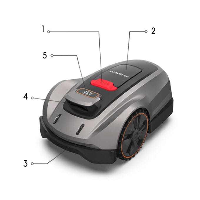 Belaidis vejos robotas Sunseeker X3 - Image 2